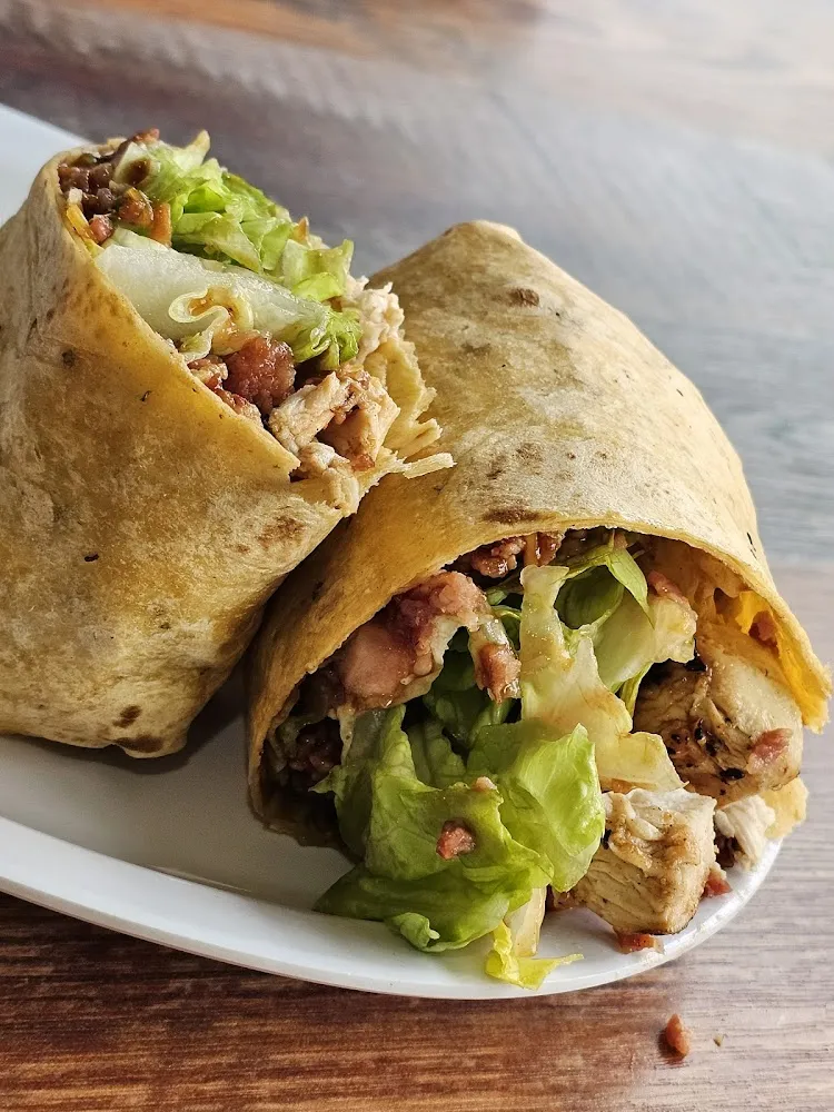 Chicken Club Wrap Add BBQ Sauce